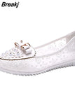 2023 Sandals Women Summer Shoes Breathable Female Shoes Ladies Slip on Flat Platform Sandals Shoes Woman Flats Loafers