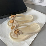 Women Slippers Cute Clip Toe Flip Flops Shoes Female Platform Outdoor Fashion Beach Sandals Ladiew Casual Flat