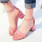 2022 Summer Women Shoes Pumps Dress Shoes High Heels Boat Shoes Wedding Shoes Tenis Feminino With Peep Toe Casual