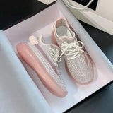 Footwear Tennis Athletic Sports Shoes for Women Basketball Sneakers Green Transparent Clear 39 with Free Shipping Sale A