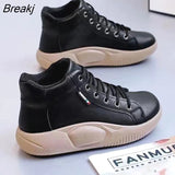 Women's Platform Sneakers 2023 New Fashion Women's Running Shoes Casual Hiking Leather Sneakers Zapatillas Winter