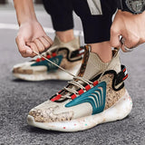 Size Men Shoes Luxury Sneakers Fashion Platform Casual Sneakers Male Sports Tenis Shoes Non-Slip Zapatillas