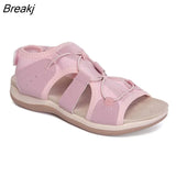 New Fashion Women Sports Sandlas Outdoor Beach Flats Comfortable Round Toe Breathable Plus Size Light Casual Shoes of