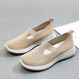Mesh Breathable Sneakers Women Breathable Light Slip on Casual Shoes Ladies Loafers Socks Shoes Women Zapatillas