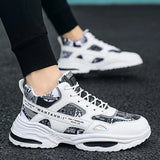 Men Casual Shoes Male Ourdoor Jogging Trekking Sneakers Lace Up Breathable Shoes Men Comfortable Light Soft