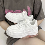 Women's sports shoes Women Sneakers Fashion Shoes spring Trend Casual Sneakers Female Comfort White Vulcanized Platform Shoes