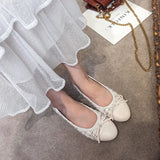Women Shoes Slip on Flat Loafers for Bow Ballet Flats Women Moccasins Casual Zapatos Mujer Flat Shoes Women Walking