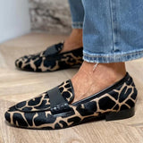 Breakj New Fashion Flat Bottom 40-43 Large-Size Casual Round-Headed Lefu Shoes In The Spring Of
