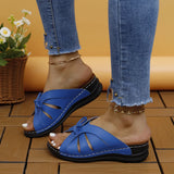 Breakj Slopes And Slippers Summer New Bow Fish Mouth Cold Slippers Hot Beach Cold