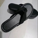 Wedges Slippers For Women Flip Flop Design Fashion Roman Retro High Heels Comfy Casual Shoes