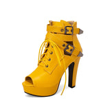 Women Sandals 2023 High Heels Shoes Platform Big Size 45 46 47 48 49 50 New Design Free Shipping Peep Toe Leather Zapatos