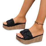 Women's Sandals, Summer Light Platform High Heels Shoes with Open