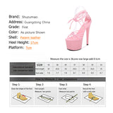 Shoes Women Stilettos Ladies Shoes Platform Sandals New Arrival 2023 Summer High Heels 17cm Sexy High Stiletto