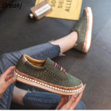 Women Slip on Sneakers Shallow Loafers Vulcanized Shoes Breathable Hollow Out Casual Ladies Shoes Woman Plus Size43