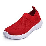 Sneakers for Women 2023 Autumn Slip on Breathable Mesh Casual Shoes Woman Flat Heels Plus Size Loafers Zapatos