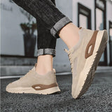 Fashion Sneakers Mesh Breathable Man Running Tennis Shoes Comfortable Outdoor Sports Men Casual Shoes Tenis Masculino