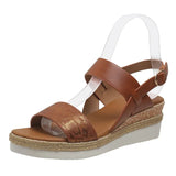 Snake Print Women's Wedge Sandals 2023 Summer Plus Size Platform Sandles Women Casual Non Slip Beach Sandalias
