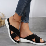 Summer Slippers Women's Shoes Women's Sandals Roman Flat Slippers Casual Beach Indoor and Outdoor Shoes Sandals