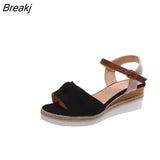 Women Flock Butterfly-knot Buckle Slippers Female Summer Casual Fashion Ladies Comfort Outside Flat Big Size zapatillas