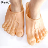 Toe Slippers Ghost Shoe Flats Flip Flops Party Sandals Scary Green Christmas Costume Dress Accessories Halloween