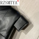 Female Women Boots Sexy Zipper Over The Knee Boots Women Flats Shoes Square Toe Long Boots Thigh High