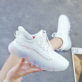 New Women's Breathable Mesh Sports Shoes Fashion Female Autumn Outdoor Running Sneakers Lightweight Casual Tennis