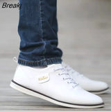 Men's PU Leather Business Casual Shoes Men's Outdoor Breathable Sports Shoes Men's Fashion Loafers Walking