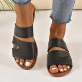 Breakj Slippers Female Large Size 2024 Spring / Summer Leisure Wear A Toe With Flat