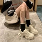 Design Chunky Sneakers for Women Shoes 2023 Women's Colorful Shoes Breathable Lightweight Ladies Dad Shoes Classic