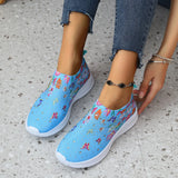 Women Shoes 2024 Trend Comfort Breathable Casual Women Sneakers Fashion Rhinestone Flat Shoes for Women Plus Size