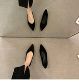 Spring New Brand Women Flat Heel Shoes Fashion Shallow Mouth Slip On Ladies Elegant Casual Loafers Pointed Toe