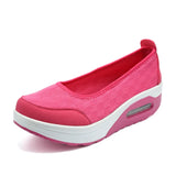 Women Shoes 2023 Fashion Mesh Breathable Sport Sandals Summer Wedge Platform Lace Sneakers Female Weave Casual Shoes