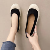 Shoes Female Xiaoxiangfeng 2024 Summer New Canvas Shoes Lazy People Put On Love Shoes Soft-Soled Net Single