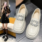 Shoes Ladies Black Flats Casual Female Sneakers Oxfords Women's Modis Bow-Knot British Style Ladies' Footwear Round Toe