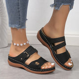 Sandals Women Summer Platform Sandals Women Elegant Low Heels Sandals Slippers Zapatos Mujer Wedge Heeled Sandals