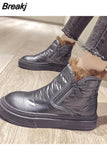 Woman Boots Flat Heel Luxury Designer Shoes Winter Footwear Plush Fashion 2023 Fur Rubber Ladies Casual Rome Fabric