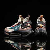Men Sneakers Women Breathable Popcorn Platform Men Casual Sneakers Male Fashion Men Sports Shoes Women Walking