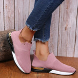 Net Sports Shoes, Girls, Elastic Cloth, Socks, Large-Size Breathable Sports Shoes, Single