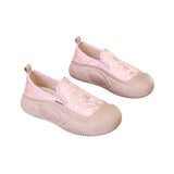 Breakj Small White Shoes Students Korean Version Female Tide 2025 Summer New Platform Increased Breathable Casual Shoes ZY-XFL