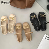 New Spring Autumn Retro Fashion Thick Bottom Sweet Cool Mary Jane Shoes Women's Shoes Black Temperament French Style