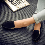 Women Shoes 2023 Spring Autumn Women Casual Flat Shoes Slips Round Toe Denim Flat Loafer Plus Size Jeans Shoes Zapatos