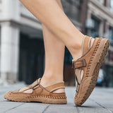 Men Sandals Non-slip Summer High Quality Outdoor Beach Slippers fashion Casual Shoes Cheap Men's shoes Water Shoes