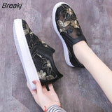 Women's Shoes 2023 Platform Wedges Shoes for Woman Casual Sports Summer Spring Loafers White Black Wedge Heel