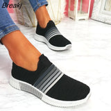 New Fashion Women Casual Shoes Breathable Mesh Designer Sneakers Comfortable Running Sport Light Shoes Plus