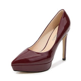 Stiletto High Heels Shoes Sexy Shallow Mouth Single Shoes Plus Size 35-45 Women's Work Dress Shoes High Heel Pumps