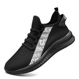 Men Sneakers White Mesh Breathable Trainers Light Running Shoes Comfortable Sports Men Shoes Dropshipping Zapatillas De