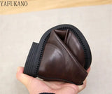 Wide Toe Small Leather Boots Ankle Boots Autumn Winter Plus Velvet Warm Short Boots Mori Literary Casual Women