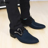 Men's Dress Shoes Men Pointed Toe Business Suit Male Shoes Adult Wedding Shoes Comfort Oxfords Men Formal Shoes