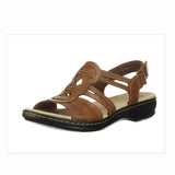 Breakj New Summer Sandals Women Hollow Slope And Fish Mouth Casual Sandals Large Size
