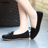 Women Shoes 2023 Handmade Ethnic Women Flats Leather Shoes Flat Flower Moccasins Soft Bottom Loafers Slip on Ladies Shoes